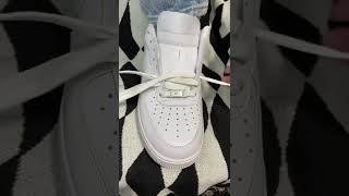 How to lace Air Force 1 Laces Tutorial❗️🤩   *Crazy*
