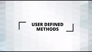 User-Defined Methods | Quick Tips for Beginner on Java Programming | Java Tutorial | Coding Bootcamp
