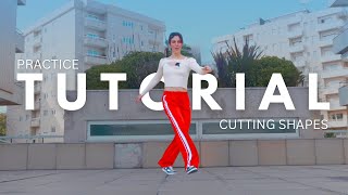 Intermediate Cutting Shapes Combo | Shuffle Dance Tutorial