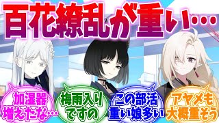 また加湿器が増えた…重い娘だらけな百花繚乱への反応集【ブルーアーカイブ/ブルアカ/反応集】