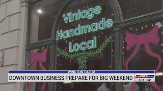 Downtown Winston-Salem business prepares for big weekend