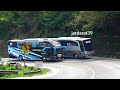 duel di tanjakan gentong❗️bus budiman vs bus mahadika