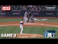 Los Angeles Dodgers vs New York Yankees Live Stream | Game 3 | 2024 MLB World Series Full Game