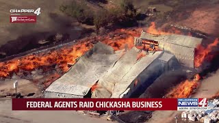 Federal Agents raid Chickasha business