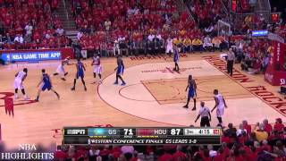James Harden 45 Points Highlights | Warriors vs Rockets | Game 4 | May 25, 2015 | NBA Playoffs