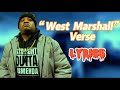 Xtra Philip verse on (West Marshall)  ft. Pontifex lyrics video | 90s rap beats