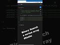 Binary Search algorithm explained in 60 seconds #KotlinShorts