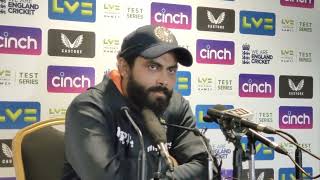 Ravindra Jadeja takes a dig at James Anderson I Press conference l England vs India