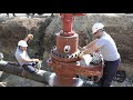 Great Teamwork Skills Of The Workers When Hot Tapping Giant Pipeline | Awesome Welding Skill