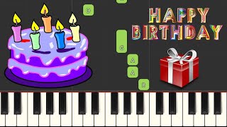 Happy Birthday To You - Super Easy Piano Tutorial