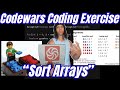 Codewars Coding Exercise - Sort Arrays ( Ignoring Case ) - Java