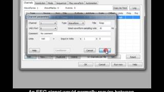 Spike2 tutorials: Introduction to Sampling waveform data