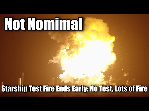 Spacex S Latest Starship Explodes During Ground Test