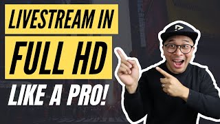 How to LIVE STREAM in FULL HD 30 FPS // Easy Restream Tutorial!