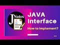 3 simple ways | How to implement Java Interface?
