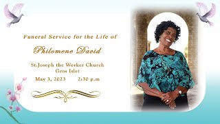 Celebration Service for the Life of Philomene David | May 3, 2023 | 2:30 p.m.