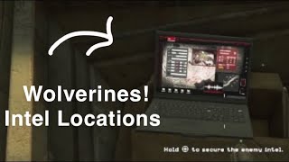 Modern Warfare 2 Remastered - Act II: Wolverines! Intel Locations