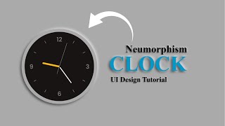 JavaScript Clock | CSS Neumorphism Working Analog Clock UI Design Tutorial