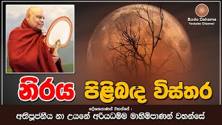 නිරය අපායේ විස්තර - niraya apaya | most ven na uyane ariyadhamma maha thero