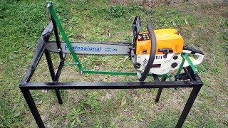 Самодельное Приспособление К Бензопиле Для Удобного Пиления Дров