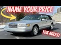 1997 Lincoln Town Car 12k Miles FOR SALE Just NAME YOUR PRICE! Own one of the LAST 97’s!