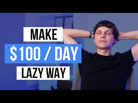 The Laziest Way to Make Money Online for Beginners (100/day)
