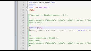 PHP Tutorial #42 - Part 1