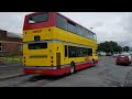 Buses at the South Yorkshire Transport Trust Summer Special yesterday