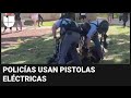 Violentos arrestos en universidades donde realizan protestas por la guerra en Gaza