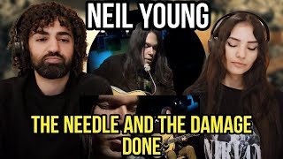 We react to Neil Young - The Needle And The Damage Done | Reaction