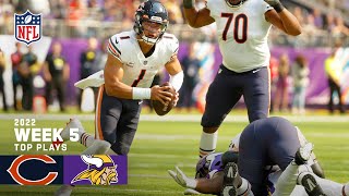 Chicago Bears Top Plays vs. Minnesota Vikings | 2022 Regular Season Week 5