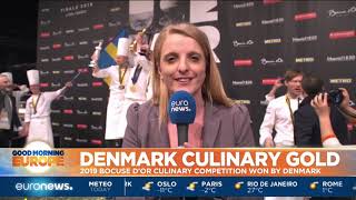 Denmark wins the prestigious Bocuse d'Or culinary competition in Lyon, France | #GME