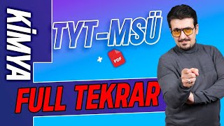 Msü son tekrar -Tyt full tekrar 📕Kimya