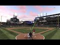 Coors field, 465ft 3rd deck Hr.. Too easy