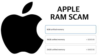 APPLE needs to stop this RAM SCAM