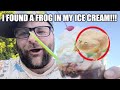 I Found A Frog In My Ice Cream!!! 🐸🍦