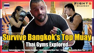 Muay Thai Training Marathon In Bangkok : 5 Gyms In 5 Days