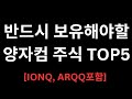 1000% 급등할 양자컴퓨터 주식 TOP5 (IONQ, ARQQ 포함)