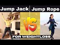 skipping or jumping jacks Which Is More Effective?  | Comparison: Highest Calorie-Burning Exercises