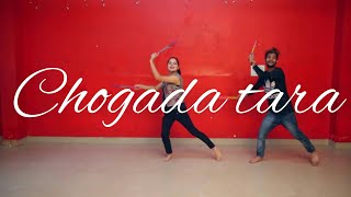 Chogada tara dance|loveyatri|dandiya easy steps|