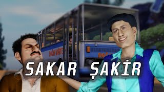 Sakar Şakir (Animasyon) | Kemal SUNAL Komik Türk Animasyon | Animatrak