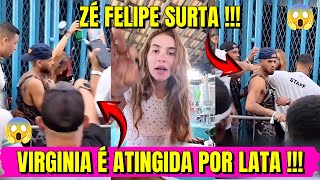 NOSSA! Virginia é Atingida por Lata em Festa e Zé Felipe Se Revolta!