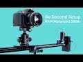 60 Second Setup: Revolve Camera Travel & Studio Sliders