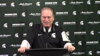 Michgian State coach Tom Izzo previews NCAA Tournament match-up with Misssissipp