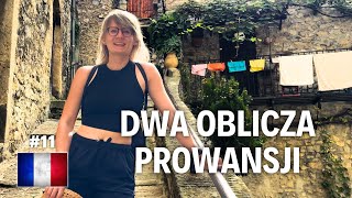 Pustki i tłumy - czyli dwa oblicza Prowansji | Lucéram | Èze | Francja kamperem