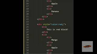 HTML: Blocks | Module 8