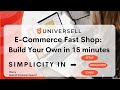 Discover Universell Platform & E-commerce Fast Shop with Free Access