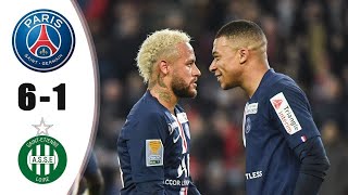 PSG vs Saint Etienne 6 1   All Goals & Extended Highlights 2020
