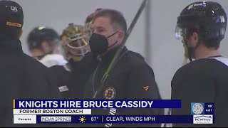 Former Bruins coach Bruce Cassidy named as Knights head coach