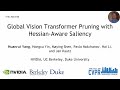 Global Vision Transformer Pruning with Hessian-Aware Saliency | CVPR 2023